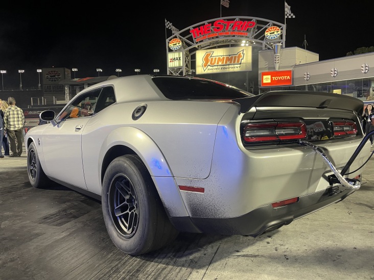 1 025 Hp Dodge Challenger Srt Demon 170 Streetcar Debuts In Las Vegas